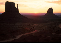 Loop road, Monument Valley, Utah - Arizona border
