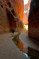 Buckskin Gulch near confluence with Paria Canyon, Utah - Arizona border