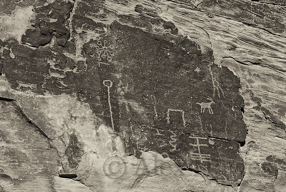 Petroglyphs, Valley of Fire State Park, Nevada