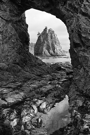 Hole-in-the-Wall, Rialto Beach, Olympic National Park Wilderness Coast, Washington