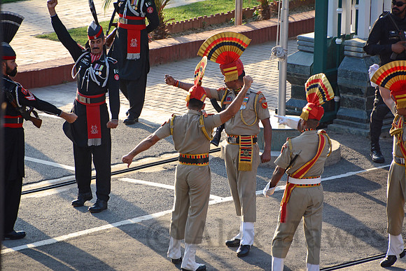 Attari - Wagah Border Ceremony, India - Pakistan border