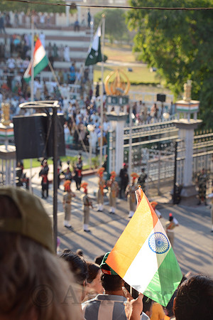 Attari - Wagah Border Ceremony, India - Pakistan border