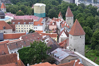 Medieval city walls, Tallinn, Estonia