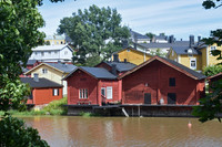 Porvoo Riverside Warehouses, Old Porvoo, Finland