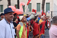 July Fourth Flamingo Revolution protests, Tirana, Albania