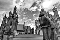 Adam Mickiewicz Monument, Church of Saint Anne, Vilnius, Lithuania