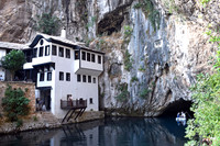 Blagaj Tekke, Sufi monastery, Buna River, Bosnia and Herzegovina