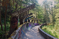 1984 Winter Olympics Bobsleigh and Luge Track, Mount Trebević, Sarajevo, Bosnia and Herzegovina