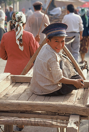 Sunday Bazaar, Kashgar, Xinjiang Province, China