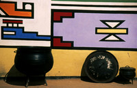 Ndebele village, South Africa