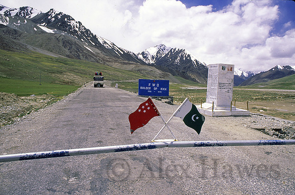 China - Pakistan border crossing, Karakoram Highway