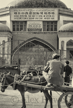 Sunday Bazaar, Kashgar, Xinjiang Province, China