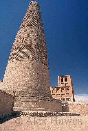 Emin Minaret, Uyghur Mosque, Turpan, Xinjiang Province, China
