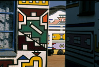 Ndebele village, South Africa