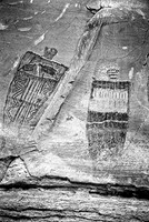 Great Gallery petroglyphs, Horseshoe Canyon, Canyonlands National Park, Utah