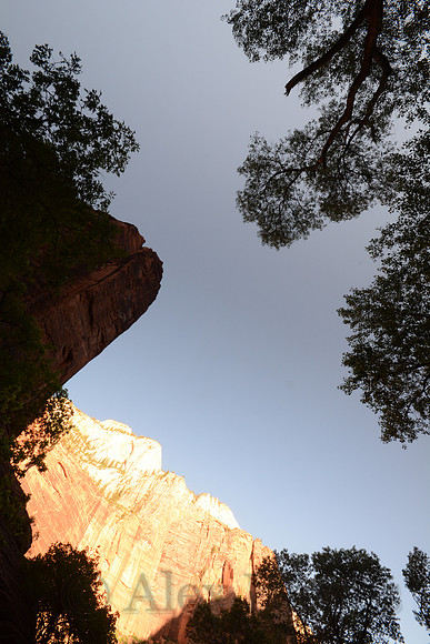 Temple of Sinawava, Zion National Park, Utah
