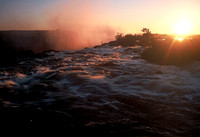 Victoria Falls, Zambezi River, Zambia - Zimbabwe border