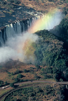 Victoria Falls, Zambezi River, Zambia - Zimbabwe border