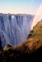 Victoria Falls, Zambezi River, Zambia - Zimbabwe border