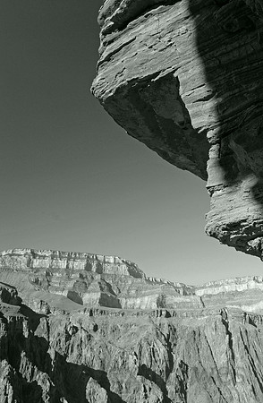 View from Clear Creek Trail near Phantom Ranch, Grand Canyon National Park, Arizona