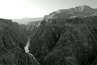 View of inner canyon, Colorado River, Grand Canyon National Park, Arizona