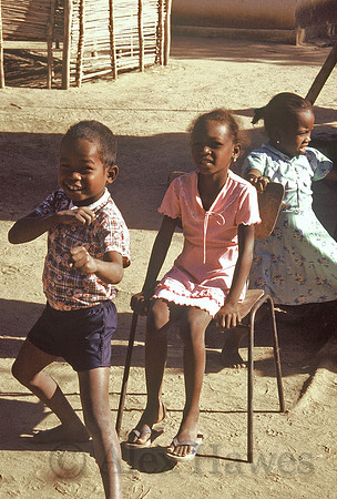 Children playing, Beza Mahafaly Special Reserve, southwestern Madagascar