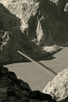 Black (Kaibab) Suspension Bridge, Colorado River, Grand Canyon