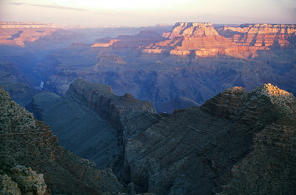 View of Grand Canyon from South Rim, Arizona