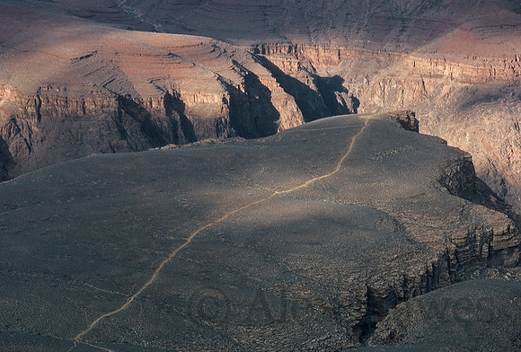 View of Plateau Point from South Rim, Grand Canyon National Park