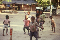 Children playing, Beza Mahafaly Special Reserve, southwestern Madagascar