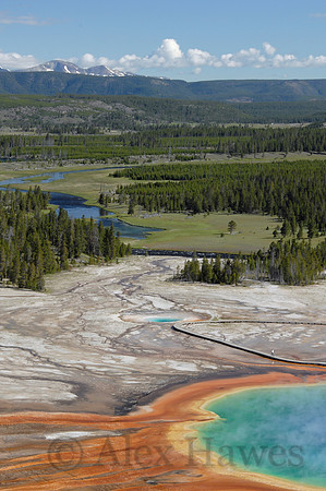 Grand Prismatic Pool, Yellowstone National Park, Wyoming