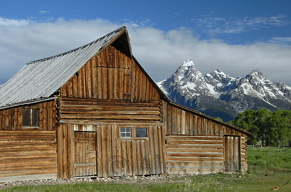 Moulton Barn, Antelope Flats, Grand Teton National Park, Wyoming