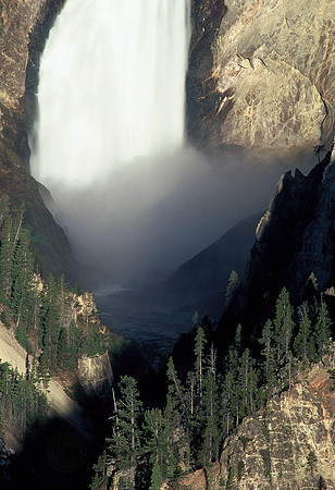 Upper Yellowstone Falls, Grand Canyon of the Yellowstone, Wyoming