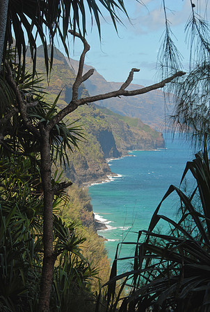 Kalalau Trail, Na Pali Coast, Kauai, Hawaii