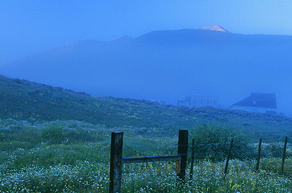 Morning mist, Crested Butte, Colorado
