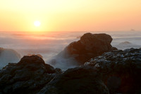 Sunset, Pacific coast, Smith River, California