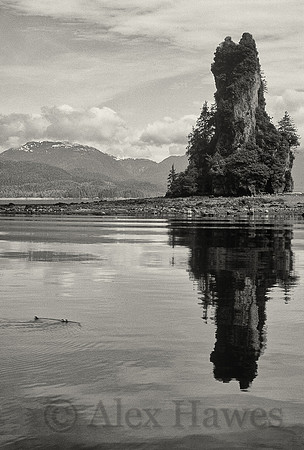 New Eddystone Rock, Misty Fjords National Monument, Alaska