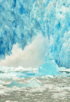 Sawyer Glacier calving, Tracy Arm fjord, Alaska