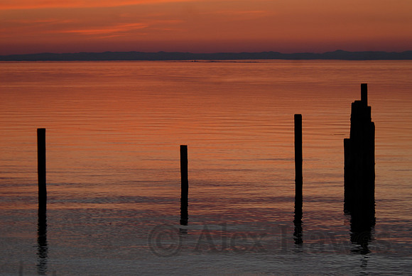 Sequim sunset, Olympic Peninsula, Washington
