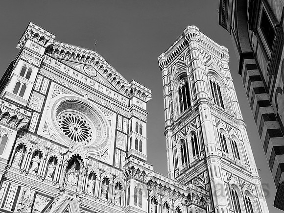 Florence Cathedral, the Duomo di Firenze and Cattedrale di Santa Maria del Fiore, Florence (Firenze), Italy