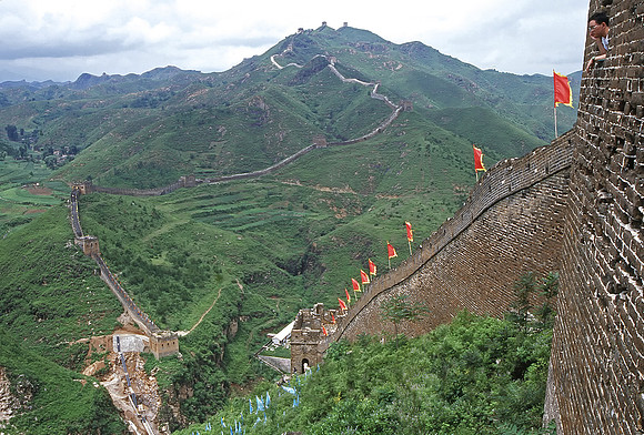 Great Wall of China at Mutianyu, outside Beijing, China