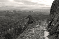 Old Baldy Trail, near summit of Mt. Wrightson, Santa Rita Mountains, south of Tucson