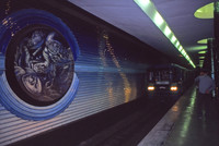 Cosmonaut subway station, Tashkent, Uzbekistan
