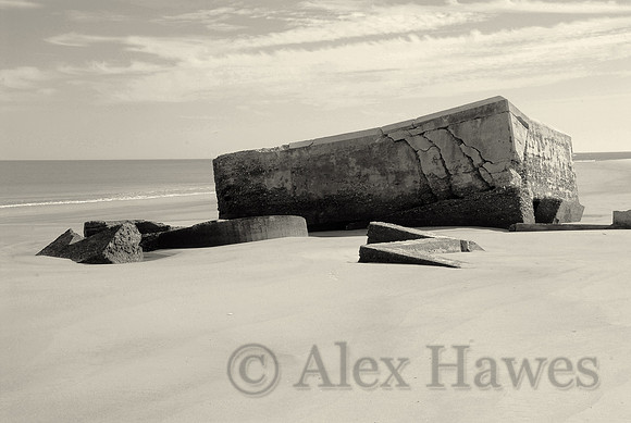 Remains of 1812 Battery, Wassaw Island, Georgia