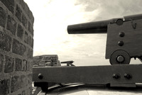Civil War cannon, Fort Pulaski, Georgia