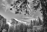 Yosemite Valley in winter, Yosemite National Park, California