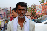 Pilgrim to Ganga Dussehra festival, Haridwar, Uttarakhand, India
