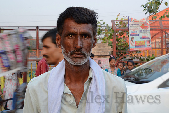 Pilgrim to Ganga Dussehra festival, Haridwar, Uttarakhand, India