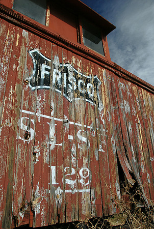 Frisco caboose, Tombstone, Arizona