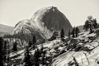 Backside of Half Dome, Yosemite National Park, California